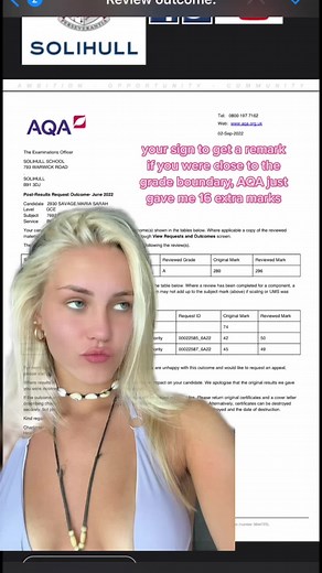 knew i deserved higher than a B lol #aqa #alevels2022 #remark #fyp