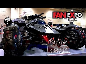 Fan Expo Canada 2014: ARKHAM KNIGHTS IDENTITY REVEALED? REAL LIFE BATMOBILE & MORE!