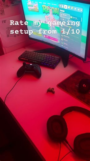 Rate my gameing setup