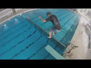 Tricking X-Diving Splashdiving training triple double backflip frontflip quadruple twist *Original*