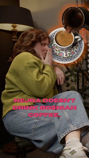 We are only one episode in and Nada is already shaming Nejra for something… 🤨 Do you drink Bosnian or Turkish coffee at home or are you more of a tea drinker? #Balkan #Bosnia #Coffee #Culture #Podcast