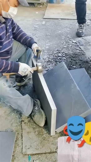 Cutting Process Of Bluestone #shorts #shortsfeed