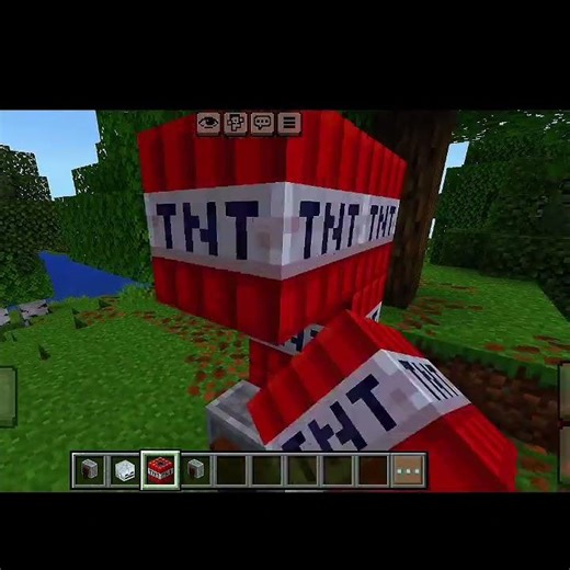 How to build a TNT launcher #minecraft