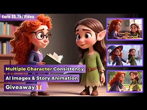 How to Create Multiple Consistent AI Characters for Story Animations!