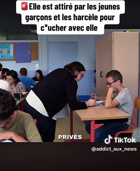Étant jeune auriez-vous aimée avoir une prof comme elle #emotion #tristesse #assurance