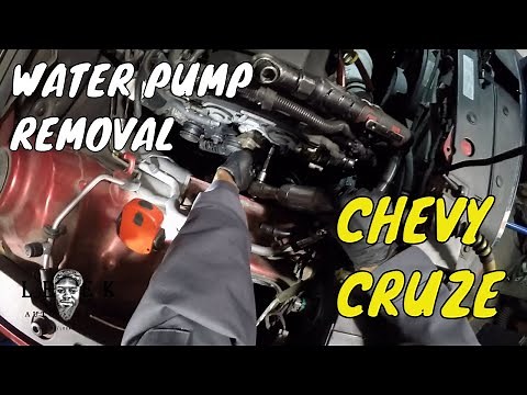 Water Pump Removal | Chevy Cruze