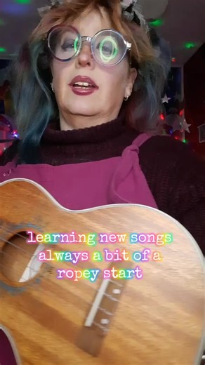 #new #learning #crazyukulelelady #ukulele