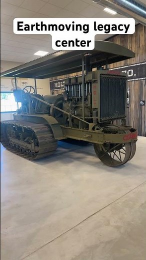 First Crawler Tractor ever made! #farming #dozer #heavyequipment #history #caterpillar