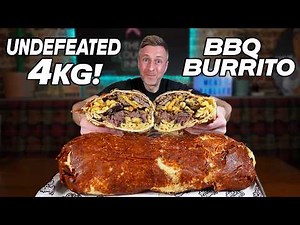NAME IT IF YOU BEAT THIS UNDEFEATED 4KG BBQ BURRITO CHALLENGE