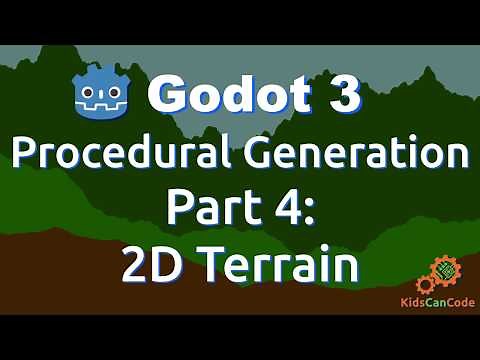 Procedural Generation in Godot Part 4: 2D Terrain (Midpoint Displacement)