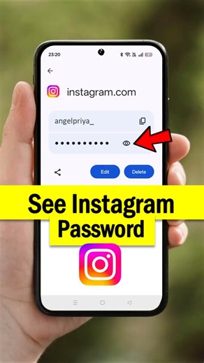 instagram id ka password kaise pata kare | instagram password kaise dekhe | See Instagram Password