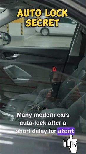 Why Your Car Locks Itself Automatically 🔒🚗 (Auto Lock Secret Explained!) #locksmith #automobile