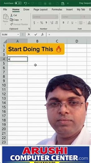 Cell Autofit in Excel || #computer #excel #exceltutorial #youtubeshorts #exceltips #exceltricks