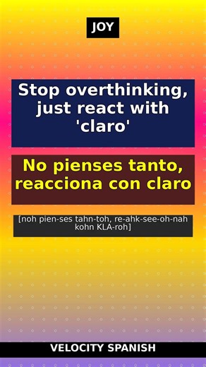 Spanish Learning: 5 Essential Joy Phrases 🇪🇸