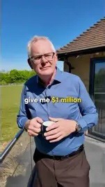 Asking a millionaire for $1,000,000