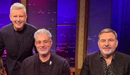 Late Late Show viewers divided over 'strange' David Walliams chat