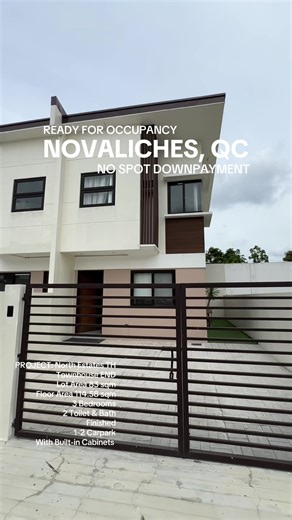 Affordable Townhouse Project in Novaliches, QC