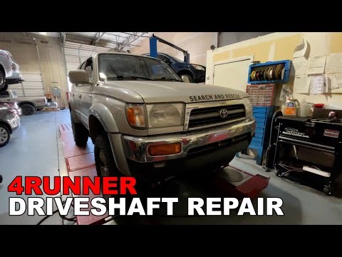DRIVESHAFT UNIVERSAL JOINT REPLACEMENT :: 1998 TOYOTA 4RUNNER