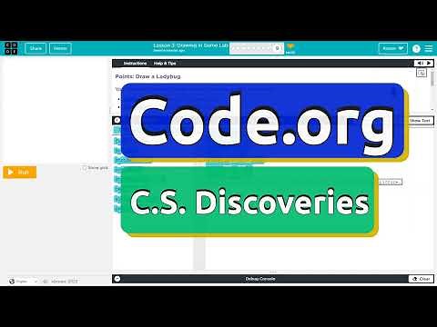 Code.org Lesson 3.9A Drawing in Game Lab | Answer Tutorial | Unit 3 CS Discoveries