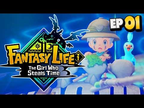 Fantasy Life i The Girl Who Steals Time Part 1 THE FOSSIL DRAGON COMES TO LIFE! Gameplay Walkthrough