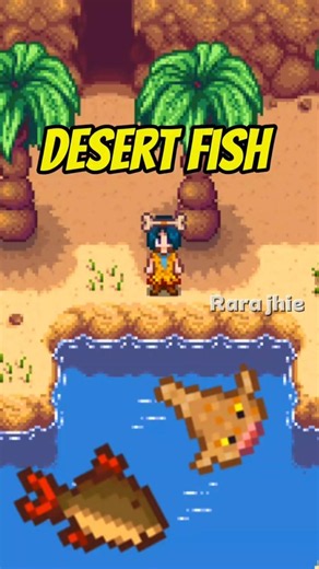 Top 2 Desert Fish in Stardew Valley #stardewvalley #shorts #games