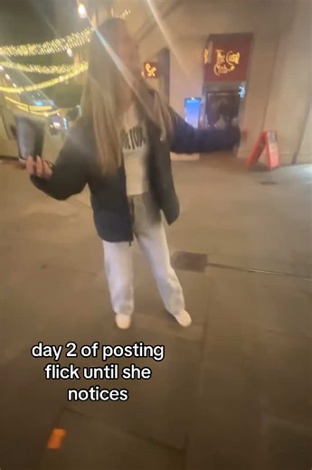 Posting Flick Until She Notices