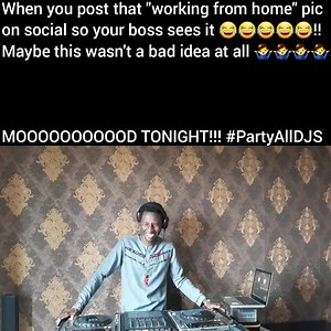 Look, I successfully came up with a "working from home GIF". Quick one, I'm playing from 1️⃣1️⃣:3️⃣0️⃣PM. Live stream 👇 👇 👇 https://www.standardmedia.co.ke/ktnhome/live https://www.btvkenya.ke/ | Deejay GJO