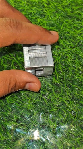 Ingenious idea from stapler pin! how to make cube #diy #ideas #creative