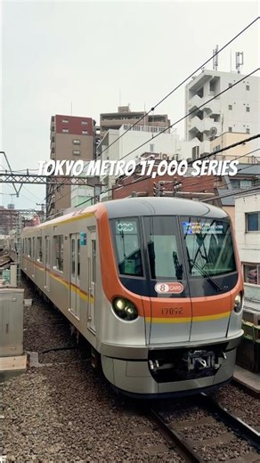 [4K] Tokyo Commute: Tokyo Metro 17000 Series (8-Car Train 17092) 🚆⚡️