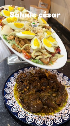 طريقة عمل سلطة سيزر سهلة وسريعة