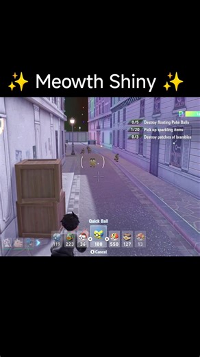 Meowth de Galar Shiny ‐ Pokémon Legends: Z-A #pokemon #shinypokemon #meowth