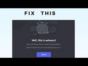 How to Fix “Well this is Awkward” on Discord