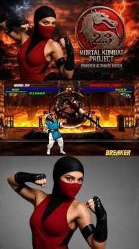 ⚡ RUBY VERSUS RAIDEN INSANO NO MORTAL KOMBAT MUGEN! 🔥 QUEM VENCE? #MortalKombat #Mugen