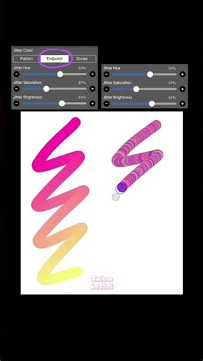 ENDPOINT BRUSH vs PATTERN BRUSH IN IBISPAINT X ✨