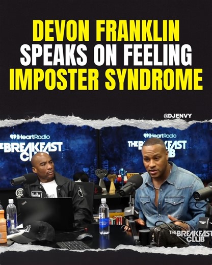 🧐 Does DeVon Franklin ever get imposter syndrome when doing films? | DJ ENVY