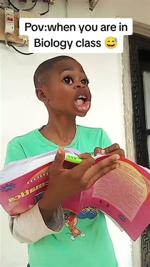 when you are in Biology class 😂#funnyvideo