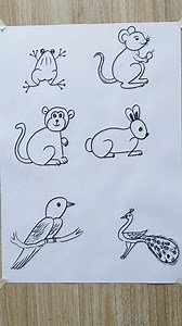 504K views · 1.6K reactions | Easy drawing with number 2 for kids | Number drawing | Priyanka creative guru | Facebook