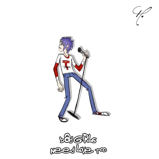 gorillaz yay 2d & murdoc #gorillaz #2019 #meme #fyppppppppppppppppppppppp #animation