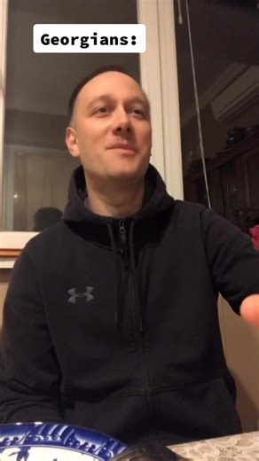 Saying no to more food - Russians vs Georgians #funny #georgia #georgian #language #russia #russian #food #dinner #tbilisigeorgia #Счастливыдома #fyp