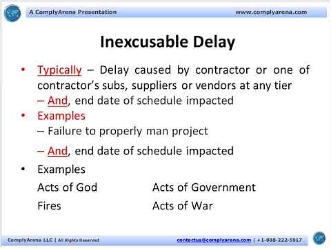 Time Extension Requests – What Does A Contractor Have To Prove?