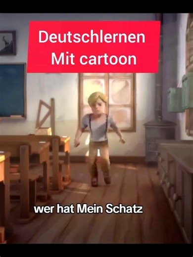 Deutsch Lernen mit Cartoon | #learngermanonline #germanteacher #learngerman #deutschland #deutschunterricht #deutschfüranfanger | Learn German Daily