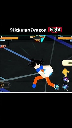 Stickman Dragon Fight Gameplay | Epic Dragon Ball Battle | PC Fighting Game #shortsfeed