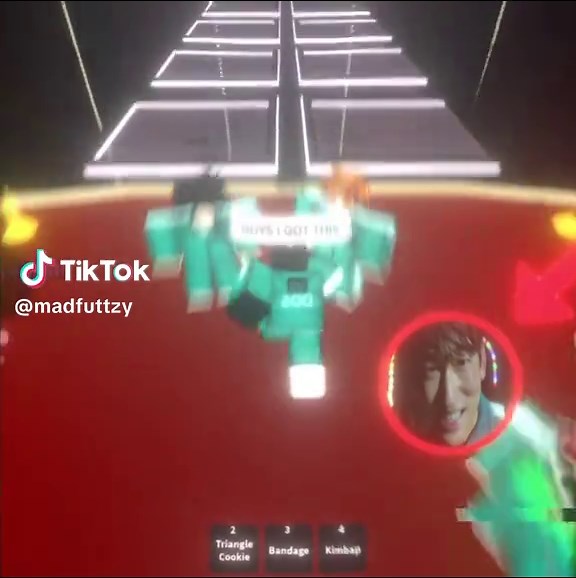Player 062 Glass Bridge Edit in Roblox