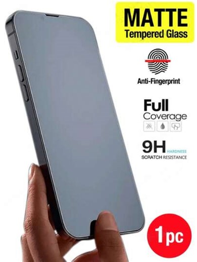 Matte Glass Screen Protector For IPhone 17/17 Air/17 Pro/17 Pro Max, Anti-Glare, Anti-Fingerprint, High-Definition Clear Tempered Glass Film, Compatible With Phone Cases, Easy Installation, Bubble-Free, Essential Screen Protector For Daily Use, Office, Home And Various Occasions, Waterproof, Shockproof, Anti-Scratch, Full Coverage. | SHEIN