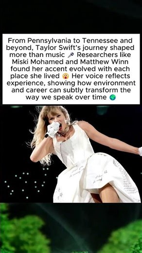 How Taylor Swift’s Voice Changed Over Time #TaylorSwift, #MusicScience, #SpeechScience