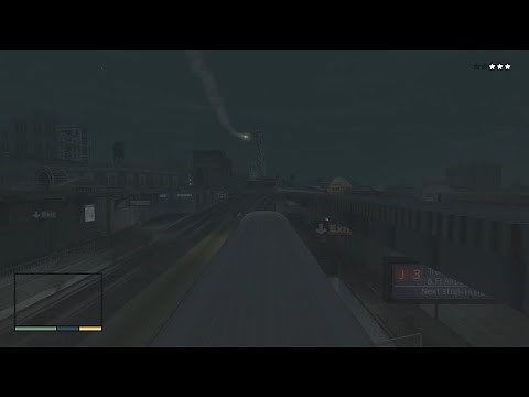 GTA IV Train Driving Mod