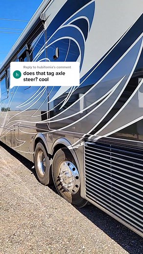 Understanding the Steerable Tag Axle on a 2018 London Air RV | Mechanic Explains