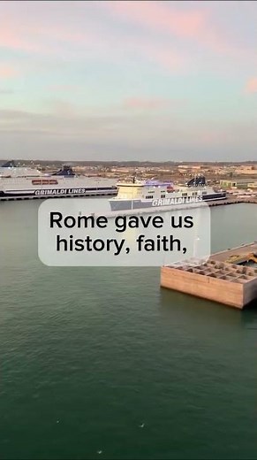 Departing Civitavecchia, Italy, Emerald Cruises from BobbiSue J. 🌅