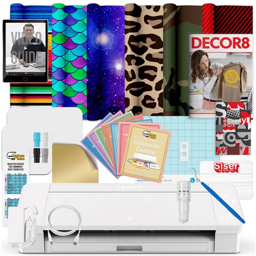 Silhouette Cameo 4 Siser EasyPatterns HTV-bundel