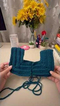 How to make crochet yoke for 1 year boy.